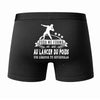 Caleçon Une légende Te Forma Lancer du Poids - Dos - Humour Boxer Coton Motif Métier Idée Cadeau Anniversaire Noël Homme