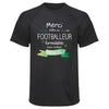 Maillot de Sport Homme pour Merci Footballeur Inoubliable - T-Shirt Respirant Polyester Manches Courtes - Cadeau Sportif Anniversaire Noël Fête des Pères