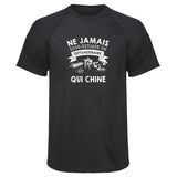 Maillot de Sport Homme Brocante Septuagenaire Homme - T-Shirt Respirant Polyester Manches Courtes - Cadeau Sportif Anniversaire Noël Fête des Pères