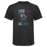 Maillot de Sport Homme Guitariste Femme Copie Jpeux Pas - T-Shirt Respirant Polyester Manches Courtes - Cadeau Sportif Anniversaire Noël Fête des Pères