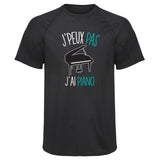 Maillot de Sport Homme Stock Femme L - Piano Jpeux Pas - T-Shirt Respirant Polyester Manches Courtes - Cadeau Sportif Anniversaire Noël Fête des Pères
