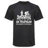 Maillot de Sport Homme Triathlon Une Legende Tu Deviendras - T-Shirt Respirant Polyester Manches Courtes - Cadeau Sportif Anniversaire Noël Fête des Pères