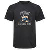 Maillot de Sport Homme Course a Pied Copie Jpeux Pas - T-Shirt Respirant Polyester Manches Courtes - Cadeau Sportif Anniversaire Noël Fête des Pères