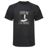 Maillot de Sport Homme Paddle Copie Jpeux Pas - T-Shirt Respirant Polyester Manches Courtes - Cadeau Sportif Anniversaire Noël Fête des Pères