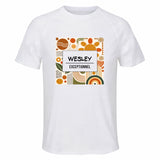 Maillot de Sport Homme Wesley Exceptionnel Cadeau Anniversaire Noël Fête des Pères T-Shirt Respirant Polyester