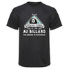 Maillot de Sport Homme Billard Une Legende Tu Deviendras - T-Shirt Respirant Polyester Manches Courtes - Cadeau Sportif Anniversaire Noël Fête des Pères