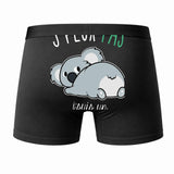 Caleçon J'peux Pas J'Ai Koala - Humour Boxer Coton Idée Cadeau
