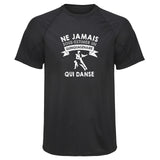 Maillot de Sport Homme Danse Copie Quinquagenaire Homme - T-Shirt Respirant Polyester Manches Courtes - Cadeau Sportif Anniversaire Noël Fête des Pères