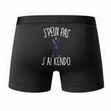 Caleçon J'peux Pas J'Ai Kendo - Humour Boxer Coton Idée Cadeau