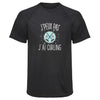 Maillot de Sport Homme Curling Copie Jpeux Pas - T-Shirt Respirant Polyester Manches Courtes - Cadeau Sportif Anniversaire Noël Fête des Pères