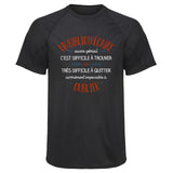 Maillot de Sport Homme pour Un Bibliothecaire Aussi Genial - T-Shirt Respirant Polyester Manches Courtes - Cadeau Sportif Anniversaire Noël Fête des Pères