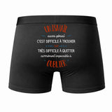 Caleçon Un Ismaïl Aussi génial - Dos - Humour Boxer Coton Motif Métier Idée Cadeau Anniversaire Noël Homme