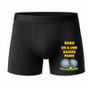 Caleçon Noah en à Une sacrée Paire - Face - Humour Boxer Coton Motif Métier Idée Cadeau Anniversaire Noël Homme