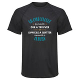Maillot de Sport Homme pour Un Gynecologue Formidable Blanc - T-Shirt Respirant Polyester Manches Courtes - Cadeau Sportif Anniversaire Noël Fête des Pères