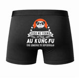 Caleçon Une légende Te Forma Kung fu - Dos - Humour Boxer Coton Motif Métier Idée Cadeau Anniversaire Noël Homme