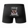 Caleçon J'peux Pas J'Ai Danse de Couple - Humour Boxer Coton Idée Cadeau