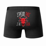 Caleçon J'peux Pas J'Ai Féria - Humour Boxer Coton Idée Cadeau