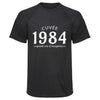 Maillot de Sport Homme 1984 Cuvee Grand Cru - T-Shirt Respirant Polyester Manches Courtes - Cadeau Sportif Anniversaire Noël Fête des Pères