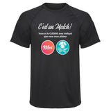 Maillot de Sport Homme Cuisine - T-Shirt Respirant Polyester Manches Courtes - Cadeau Sportif Anniversaire Noël Fête des Pères