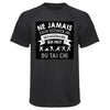 Maillot de Sport Homme Tai CHI Sexagenaire Homme - T-Shirt Respirant Polyester Manches Courtes - Cadeau Sportif Anniversaire Noël Fête des Pères