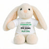 Peluche Lapin Bébé Doudou Humour Costarmoricain Cadeau Naissance Nouveau né Fille garçon Baby Shower