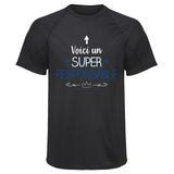 Maillot de Sport Homme pour Responsable Super - T-Shirt Respirant Polyester Manches Courtes - Cadeau Sportif Anniversaire Noël Fête des Pères