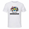 Maillot de Sport Homme Super Demenageur - T-Shirt Respirant Polyester Manches Courtes - Cadeau Sportif Anniversaire Noël Fête des Pères