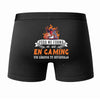 Caleçon Une légende Te Forma Gaming - Dos - Humour Boxer Coton Motif Métier Idée Cadeau Anniversaire Noël Homme