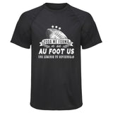 Maillot de Sport Homme Foot Us Une Legende Tu Deviendras - T-Shirt Respirant Polyester Manches Courtes - Cadeau Sportif Anniversaire Noël Fête des Pères