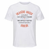 Maillot de Sport Homme pour Un Maitre-Nageur Aussi Genial - T-Shirt Respirant Polyester Manches Courtes - Cadeau Sportif Anniversaire Noël Fête des Pères