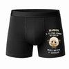 Caleçon Brandon Agneau - Face - Humour Boxer Coton Motif Métier Idée Cadeau Anniversaire Noël Homme