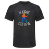Maillot de Sport Homme Karate Cest la Vie - T-Shirt Respirant Polyester Manches Courtes - Cadeau Sportif Anniversaire Noël Fête des Pères