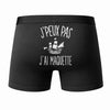 Caleçon J'peux Pas J'Ai Maquette - Humour Boxer Coton Idée Cadeau
