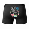 Caleçon J'peux Pas J'Ai Tricot - Humour Boxer Coton Idée Cadeau