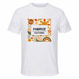 Maillot de Sport Homme Fabrice Exceptionnel Cadeau Anniversaire Noël Fête des Pères T-Shirt Respirant Polyester