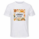 Maillot de Sport Homme Lorenzo Exceptionnel Cadeau Anniversaire Noël Fête des Pères T-Shirt Respirant Polyester