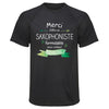 Maillot de Sport Homme pour Merci Saxophoniste Inoubliable - T-Shirt Respirant Polyester Manches Courtes - Cadeau Sportif Anniversaire Noël Fête des Pères
