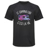 Maillot de Sport Homme Camping Car Cest la Vie - T-Shirt Respirant Polyester Manches Courtes - Cadeau Sportif Anniversaire Noël Fête des Pères