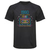 Maillot de Sport Homme Edition Limite 1980 Edition Limitee - T-Shirt Respirant Polyester Manches Courtes - Cadeau Sportif Anniversaire Noël Fête des Pères