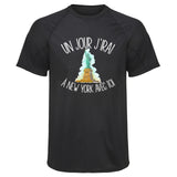 Maillot de Sport Homme New York avec Toi Cest la Vie - T-Shirt Respirant Polyester Manches Courtes - Cadeau Sportif Anniversaire Noël Fête des Pères