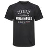 Maillot de Sport Homme Funambule - T-Shirt Respirant Polyester Manches Courtes - Cadeau Sportif Anniversaire Noël Fête des Pères