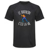 Maillot de Sport Homme Biathlon Cest la Vie - T-Shirt Respirant Polyester Manches Courtes - Cadeau Sportif Anniversaire Noël Fête des Pères