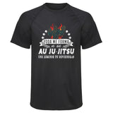Maillot de Sport Homme Ju Jitsu Une Legende Tu Deviendras - T-Shirt Respirant Polyester Manches Courtes - Cadeau Sportif Anniversaire Noël Fête des Pères