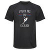 Maillot de Sport Homme Escalade Jpeux Pas - T-Shirt Respirant Polyester Manches Courtes - Cadeau Sportif Anniversaire Noël Fête des Pères