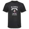 Maillot de Sport Homme Voilier Sexagenaire Homme - T-Shirt Respirant Polyester Manches Courtes - Cadeau Sportif Anniversaire Noël Fête des Pères