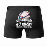 Caleçon Une légende Te Forma Rugby - Dos - Humour Boxer Coton Motif Métier Idée Cadeau Anniversaire Noël Homme