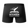 Caleçon Une légende Te Forma Plongeon - Dos - Humour Boxer Coton Motif Métier Idée Cadeau Anniversaire Noël Homme