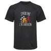 Maillot de Sport Homme Duathlon Copie Jpeux Pas - T-Shirt Respirant Polyester Manches Courtes - Cadeau Sportif Anniversaire Noël Fête des Pères