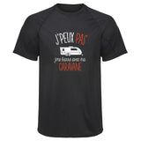 Maillot de Sport Homme Caravane Copie Jpeux Pas - T-Shirt Respirant Polyester Manches Courtes - Cadeau Sportif Anniversaire Noël Fête des Pères