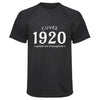 Maillot de Sport Homme 1920 Cuvee Grand Cru - T-Shirt Respirant Polyester Manches Courtes - Cadeau Sportif Anniversaire Noël Fête des Pères